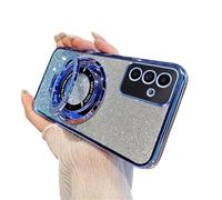 QIWEIQING Compatible con mag-Safe Funda para Samsung Galaxy M52 Carga Inalámbrica Case Protección Grado Militar A Prueba de Golpes Resistente a Arañazos Carcasas para Samsung Galaxy M52. Blue DS