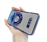 QIWEIQING Compatible con mag-Safe Funda para Samsung Galaxy S10 Carga Inalámbrica Case Protección Grado Militar A Prueba de Golpes Resistente a Arañazos Carcasas para Samsung Galaxy S10. Blue DS