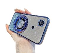 QIWEIQING Compatible con mag-Safe Funda para Xiaomi Redmi 9C Carga Inalámbrica Case Protección Grado Militar A Prueba de Golpes Resistente a Arañazos Carcasas para Redmi 9C / Redmi 10A. Blue DS