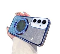 QIWEIQING Compatible con Magnética Funda para Samsung Galaxy S26 Carga Inalámbrica Case Protección Grado Militar A Prueba de Golpes Resistente a Arañazos Carcasas para Samsung Galaxy S26. Blue DSZ