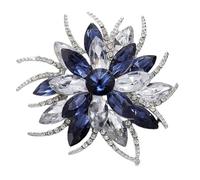 Qiwenr Broche de Señoras, Broche de Cristal, Broches de Diamantes de Imitación, Adecuado Para que las Niñas Decoren Suéteres, Abrigos, Bufanda, Borsa, Vestido, Para Fiestas, Regalos Bien Pensados