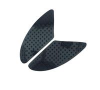 Qiwenr Pegatina del Tanque de Combustible de la Motocicleta, Almohadilla de Tanque de Motocicleta, Tanque de Combustible Cap Pad Protector Etiqueta, Tanque de Combustible Antideslizante (Negro)
