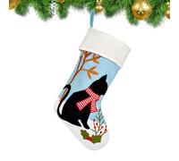 Qiwieod Calcetines de Navidad Grandes - Ajustable Decorativo Navideño - Calcetín Navideño Familiar,para Niños Niñas Adolescentes Mujeres Adultos Premios de Fiesta Aula Chimenea Invierno