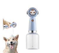 Qiwieod Dispenser De Champu Para Mascotas | Ducha Automotriz Recargable - Dosificador Automático De Jabón Para Gatos - Para Baño De Gatos Perros Lavado Doméstico Bañera Aseo Exterior Baño