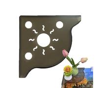 Qiwieod Estante De Esquina para Pecera - Moderno Multifuncional,Maceta para Plantas De La Parte del Acuario,para Residentes Urbanos, Amantes De Mascotas, Propietarios, Sala De Estar, Balcón,