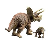 Qiwieod Figuras de dinosaurio auténtico animal de juguete interactivo | Grandes juguetes realistas de dinosaurios para niños y Navidad cumpleaños regalos de fiesta narración de cuentos aprendizaje
