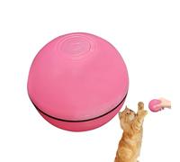 Qiwieod Juguetes De Bolas para Gatos | Bola Automática Interactiva para Gatitos | Juguete De Ejercicio Interior para Persecución - Estimulación Mental Juego Físico Entrenamiento Caza del Aburrimiento