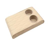 Qiwieod Reposabrazos para coche, soporte doble para bebidas, bandeja para codo con, para interior de vehículos, SUV, camionetas, garaje