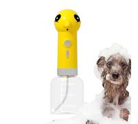 qixeuoa Dispensador de champú para perros, champú de baño para mascotas, dispensador de jabón ergonómico para baño, casa, camping, jardín, bienestar, exterior