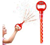 qixeuoa Espadas de Burbujas Gigantes | Soplador de Burbujas Bubble Stick - Juguetes de jardín 32 Hoyos Cara Sonriente Favores de Suministros Juguete de Verano para Actividad de Pascua