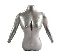 qixeuoa Muñeca hinchable para mujer, figura decorativa llena de aire, modelo de exhibición de ropa reutilizable para chaquetas, tiendas de ropa, mostradores, escaparates, joyas, fiestas y