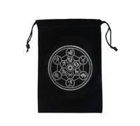 qixeuoa Tarot s s - de joyería Duradera con temática de Magia Negra misteriosa | s de Cartas de Tarot duraderas para Cartas de Juego de Mesa de adivinación de Brujas, Accesorios de de de