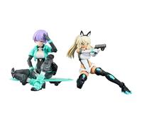 Qixiaan Anime Illustration 30MS SIS-H00-Sestie and 30MS SIS-V00-Raidira Figuras Set Original Painting Statue Anime Modelo Desktop Decoración Regalo 15 cm