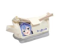 Qixiaan Estuche para lápices Roxy Migurdia de Anime Girl Roxy Migurdia, estuche con cremallera para bolígrafos, bolsa de maquillaje de gran capacidad, tipo 2, 21x8.5x13cm, Estuche para lápices de