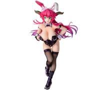 Qixiaan Figura de anime Bunny Girl Asmodeus, modelo de pose, figura coleccionable de manga, adorno de escritorio, regalo de cumpleaños, 27 cm