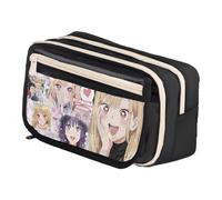 Qixiaan Kitagawa Marin - Estuche para lápices Kitagawa Marin con cremallera, bolsa para bolígrafos impresa de anime, suministros de regreso a clases, bolsa de papelería para niños y niñas, tipo 11