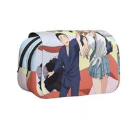 Qixiaan Kitagawa Marin - Estuche para lápices Nikaidou Neon/Shizuku Kuroe, estuche de anime para el regreso a clases, suministros escolares, bolsa impresa de anime 3D para estudiantes de oficina, tipo