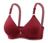 Qixiu Ropa Mujer, Cierre Delantero Sujetador, Sujetador sin Tirantes con Relleno, Bralette Mujer, Sujetadores Push up Mujer, Bragas Mujer, Top Bandeau Mujer, Sujetador Espalda Baja