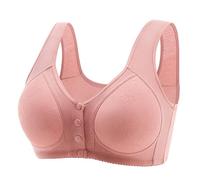Qixiu Sujetador Reductor,Underwear Women's Wide Straps Without Ring Gathered To Collect Side Breasts Large Size Tank Top Non Marking Bra Ropa Interior Adelgazante