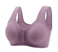 Qixiu Sujetador Reductor,Underwear Women's Wide Straps Without Ring Gathered To Collect Side Breasts Large Size Tank Top Non Marking Bra Ropa Interior Adelgazante