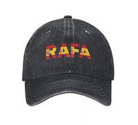 QIYAEUA Rafa Abierto de Australia Tenis Gorras de béisbol Unisex Nadal Rafael Sombreros de Mezclilla Desgastados Gorra Vintage Actividades al Aire Libre Gorra Snapback