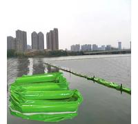 QIYFOZ Barrera de interceptación, Barrera de contención Profesional para derrames de petróleo Marino, Valla Reutilizable de PVC para petróleo para prevenir la contaminación, Bar