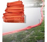 QIYFOZ Barrera Flotante de PVC para el Control de la contaminación por derrames de petróleo en ríos y Lagos