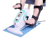 QIYFOZ Bicicleta eléctrica portátil Mini para rehabilitación, Bicicleta eléctrica con Control Remoto para ejercitar Las piernas en Personas Mayores, Equipo de Entrenamiento para