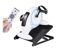 QIYFOZ Bicicleta estática reclinada con Resistencia Ajustable, máquina eléctrica de rehabilitación y recuperación, ejercitador de Pedales para Brazos y piernas