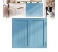 QIYFOZ Puerta batiente de Madera Maciza para cafetería, salón, Puerta divisoria de Entrada, Puerta de Porche Interior con Apertura bidireccional, 81,9 cm, 91,4 cm, 100,9 cm y 122 cm, con bisagras