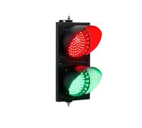 QIYFOZ Semáforo LED, semáforo de 2 Luces Rojo/Verde, luz para Muelle de Carga Industrial, luz indicadora de Advertencia Impermeable para Exteriores, para Carreteras, Estaciones
