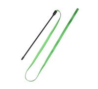 QIYUDUOLA 10 varitas para gatos, tiras de color de doble cara, juguete interactivo para gatos perseguidos divertidos, herramienta para rascar