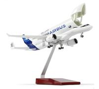 QIYUMOKE 1/220 A330 Beluga XL1 - Maqueta de avión de metal fundido a presión con soporte (30 cm) para Airbus a330-743L Super Transport Beluga