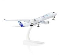 QIYUMOKE 1:300 A350-900 prototipo modelo de avión de metal fundido a | Con material de aleación completa para el modelo Airbus A350 (20 cm L), para los amantes de la aviación adultos