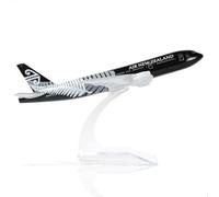 QIYUMOKE 1/400 para New Zealand Boeing 777 modelo de avión fundido a presión con soporte