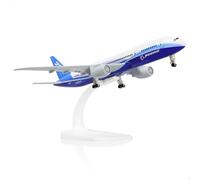 QIYUMOKE 787 prototipo 1/300 modelo de avión -Boeing787 Die -Cast -Modelo de avión de metal -Modelo -Model -Avión con soporte (8,3 pulgadas) Regalos para entusiastas de la aviación, decoración de
