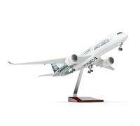 QIYUMOKE A350 Dreamliner 1/144 - Kit de maquetas de avión con soporte Airbus A350-900 (18,5 pulgadas)