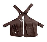 Qizeroty Axilar Para Hombre - Ajustable Antirrobo,Bolso Portaobjetos Para Hombro,Para Viajes Trabajo Pasaporte Escuela Deporte Senderismo y Actividades Al Aire Libre