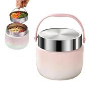 Qizeroty Termica Para Comida Caliente - Capacidad 1200ml Caja Térmica Portátil,Térmico Portátil Para Bebidas Frías Calientes Alimentos Deporte Gimnasio Exterior Viaje Diario Barbacoa Playa