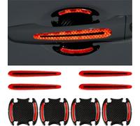 QIZUN 8 Piezas Película Protectora para Manija de Puerta de Auto para VW Golf Sportsvan United AB Bj.2020, Adhesivo de Protección contra Arañazos de,C