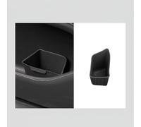 QIZUN Papelera Puerta Coche para Audi A4 Saloon 2020-2025 2026 | Material de alta calidad ajuste bolsillo puerta tapa de pulsacion impermeable antiolores facil limpieza 1 pieza