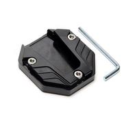 QIZUN Placa de Extension de Soporte Lateral Apto para B&MW R1300GS R 1300 GS Adventure R1300GS 2023 2024, Base de Pata de Cabra Almohadilla Ampliador Motocicleta Estilo Trim,Black