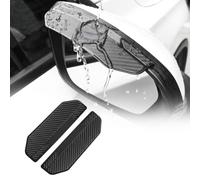 QIZUN Protector Retrovisor para Skoda Fabia III 2014-2022 | Doble Fijación Hebilla Anti-Caída, Sin Bloqueo Plegado Eléctrico, Visión Clara en Lluvia, PVC Carbono 3D 17.5x5cm