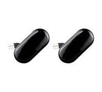 Qjahxkf Intermitente Retrovisor 2X Lámpara Intermitente Dinámica LED Luz Indicador Lateral Para Nissan Para Interstar Para Primastar Para Kasten X83 Indicador intermitente(NO Dynamic Smoked)