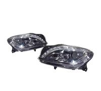 Qjahxkf Juego Faros Delanteros Faro LED de señal de giro dinámica DRL modificado para Benz ML W166 2012 2013 2014 2015 DRL Faro Delantero