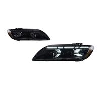 Qjahxkf Juego Faros Delanteros Faros LED Para Coche Señales Faros Luces Circulación Diurna Para Q7 2006 2007 2008 2009 2010 2011 2012 2013 2014 2015 DRL Faro Delantero(2010-2015,Factory no AFS)