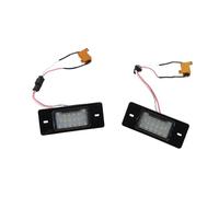 Qjahxkf Matrícula Luz Lámpara Para Cayenne 955 957 2002-2010 LED Matrícula Luz Trasera Lámparas 2 Piezas Luces