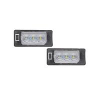 Qjahxkf Matrícula Luz Lámpara Para E39 E46 E60 E61 E70 E71 E90 E91 E92 F10 Luz LED Matrícula Trasera Sin Errores Lámpara Placa 2 Piezas Luces