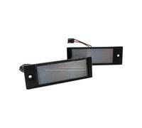 Qjahxkf Matrícula Luz Lámpara Para Kia Para 19-23 Para Niro EV 23-up Para Ceed SW Para Tipo CD 18-up Para XCeed 19-up Luces LED Matrícula 2 Piezas Luces