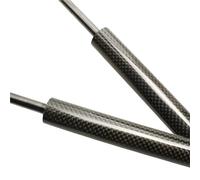Qjahxkf Portón Trasero Puntales Gasolina para A4 para B8 para Avant 2008-2016 Soporte Elevación Amortiguador Choque Automático para Maletero Portón Trasero amortiguadores(Black Carbon Fiber)